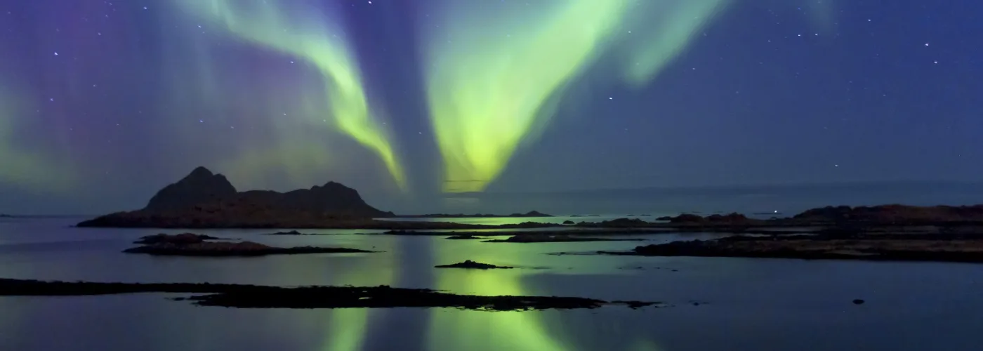 Hauklandsstrand beach in Lofoten — av Bård Løken